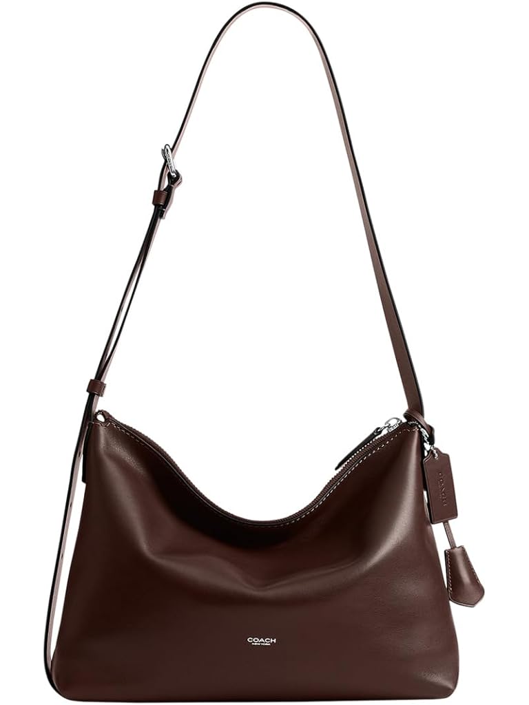 COACH コーチ ハドソン メッセンジャーバッグ レザー ブラウン 中古・古着通販】COACH (コーチ) メッセンジャーバッグ ブラウン